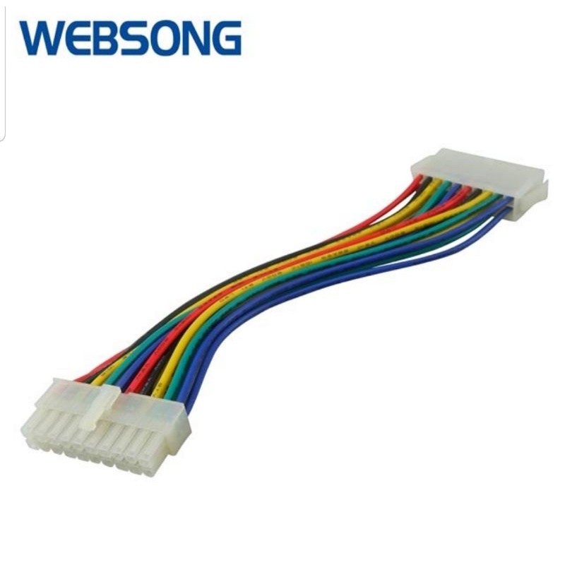 Kabel Power Motherboard 20P Male to Female High Quality Websong