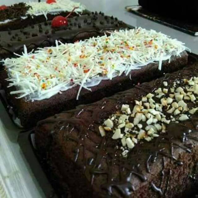 

Brownies ketan hitam