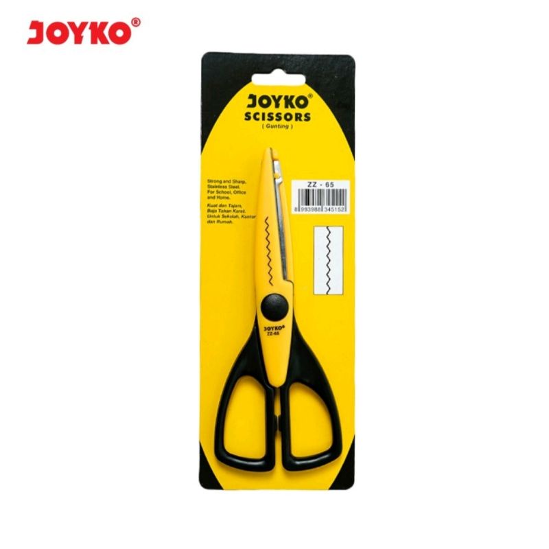

Gunting Zig Zag/Gelombang/Dekorasi Joyko ZZ-65
