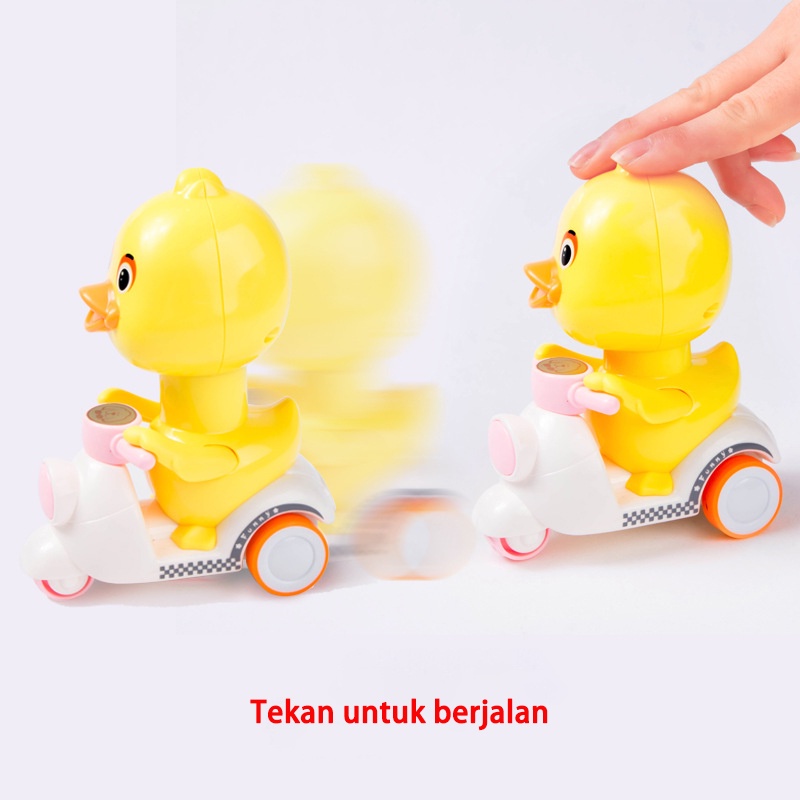 Bebek mainan/Mainan bebek berjalan/Mainan Anak Bayi/Mainan bebek self-propelled (B84)