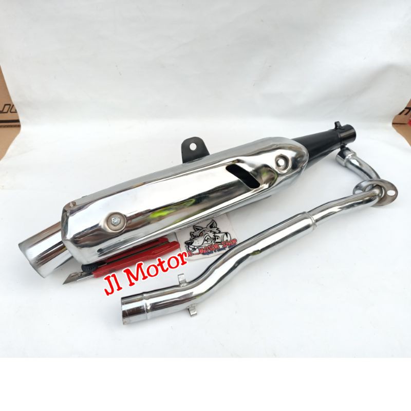 Knalpot Standar Racing Tsukigi Tsugi Jupiter Z Vega R RR Vega ZR Free Dll Tameng Knalpot Free Corong