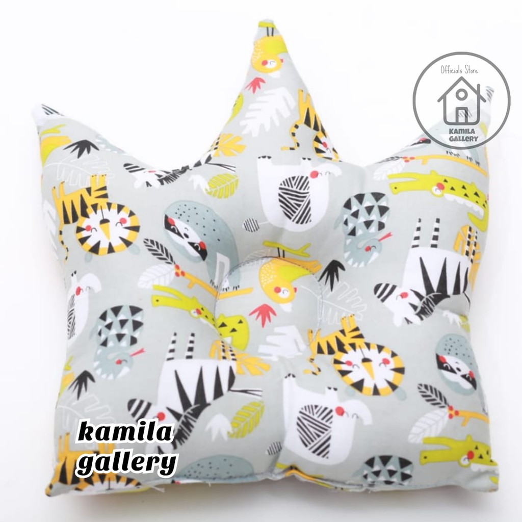 BANTAL PEYANG BAYI / BANTAL PEYANG CROWN / BANTAL BAYI MAHKOTA CROWN PILLOW