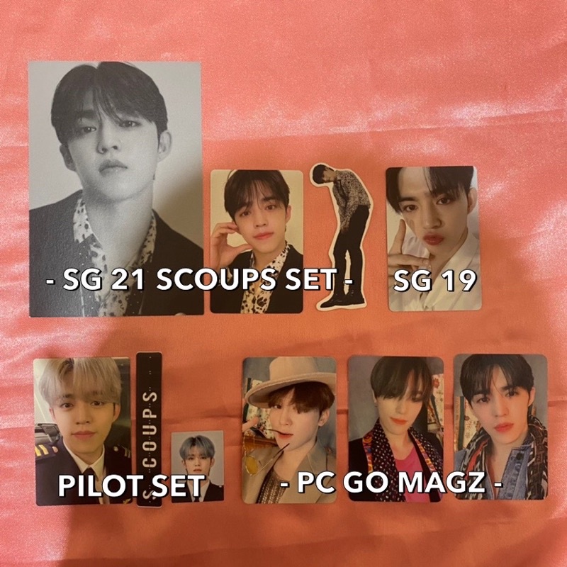 PC PHOTOCARD SEVENTEEN SVT SEASON GREETINGS 2019 2021 PILOT SET GOING MAGZ SCOUPS SEUNGKWAN DINO
