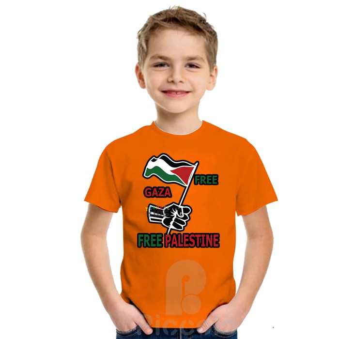 kaos anak/palestine solidarity KAOS PALESTINA / KAOS HIJRAH / KAOS MOSLEM ADVENTURE