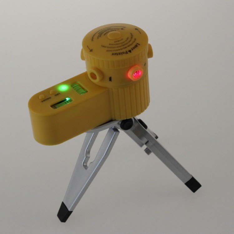 Laser Leveler Siku Laser Waterpass Kaki Tripod Siku Tukang Laser Level Siku Bangunan Ukur LV06 LV 06