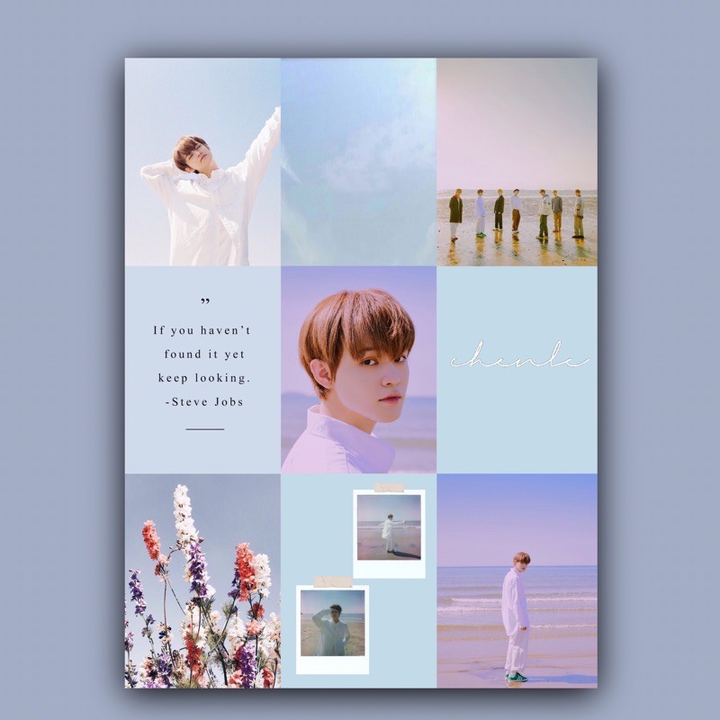 Walldecor NCT U FROM HOME Chenle Mini Poster Dinding A5 Hiasan Aesthetic Murah KPOP Terlaris