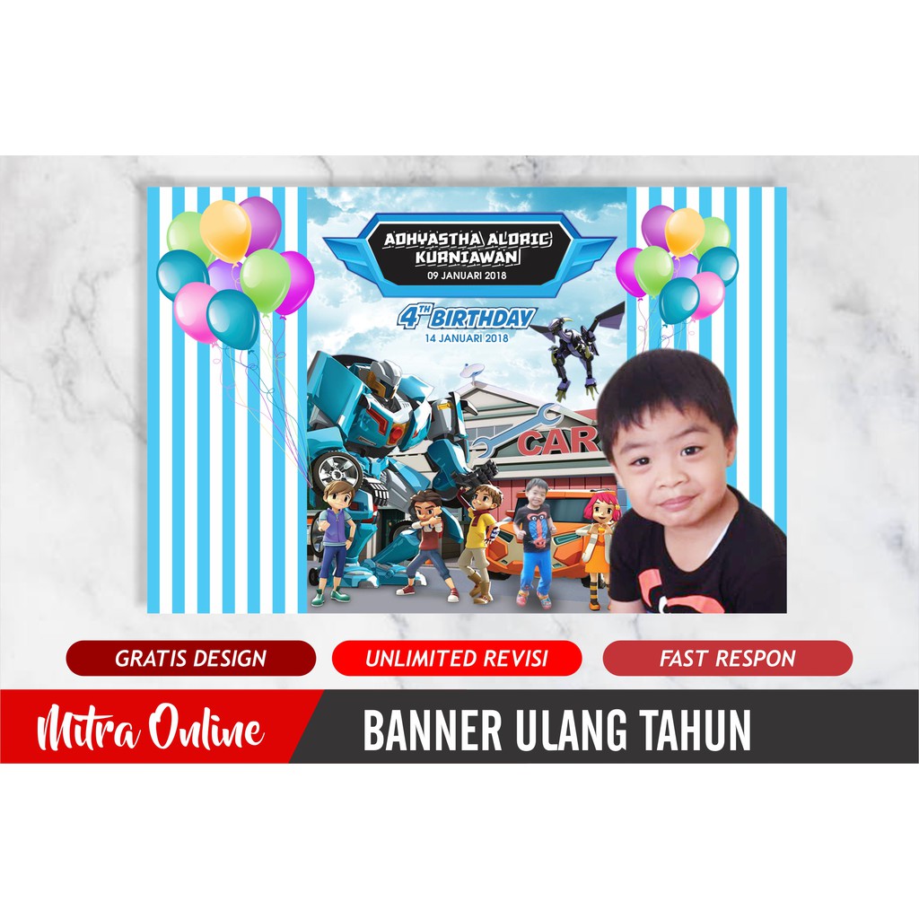 Backdrop Ultah Background Wallpapper Banner Ulang Tahun Tema