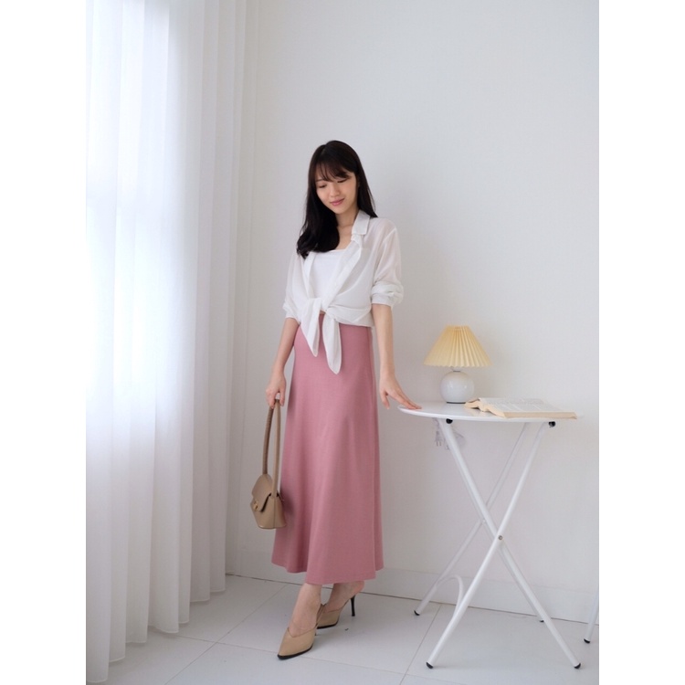 Kadaka B-0139 Rok Maxi Skirt Panjang Wanita Stretch