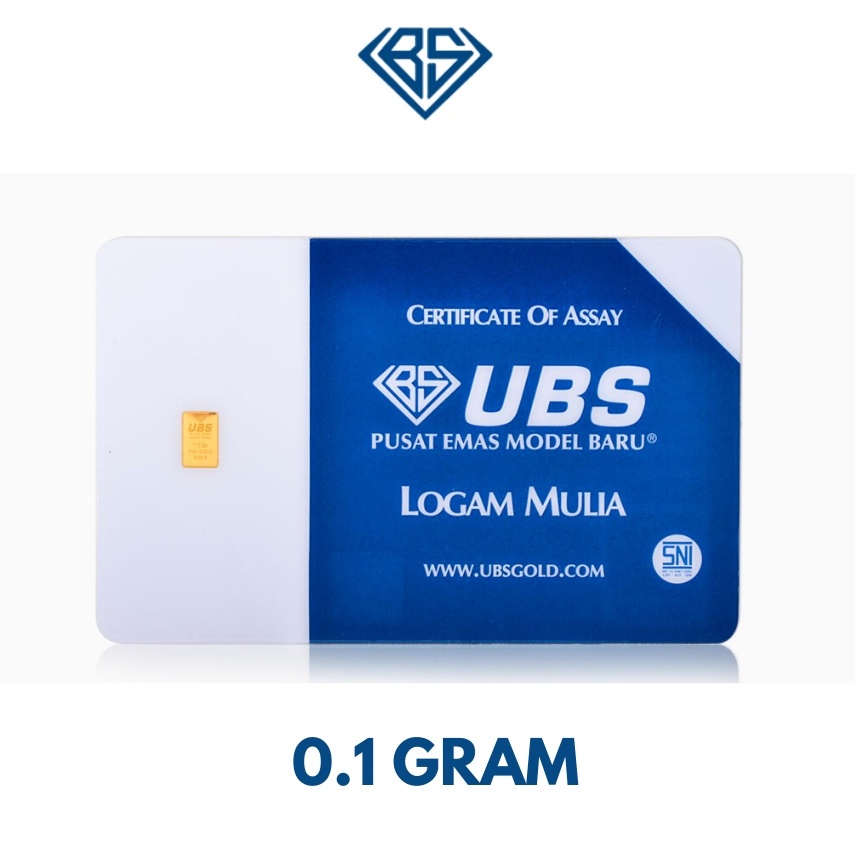 0.1 gr UBS baru bisa spayleter