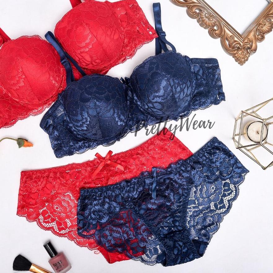 ➯ Half Cup Bra set + Cd Prettywear 0932 cup B ➪