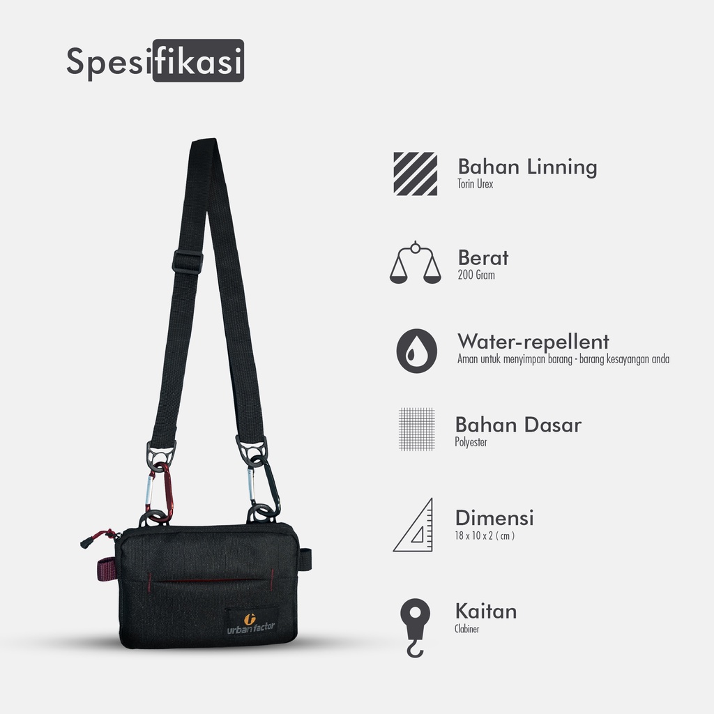 Tas Selempang urban factor - Cheers Phone Bag