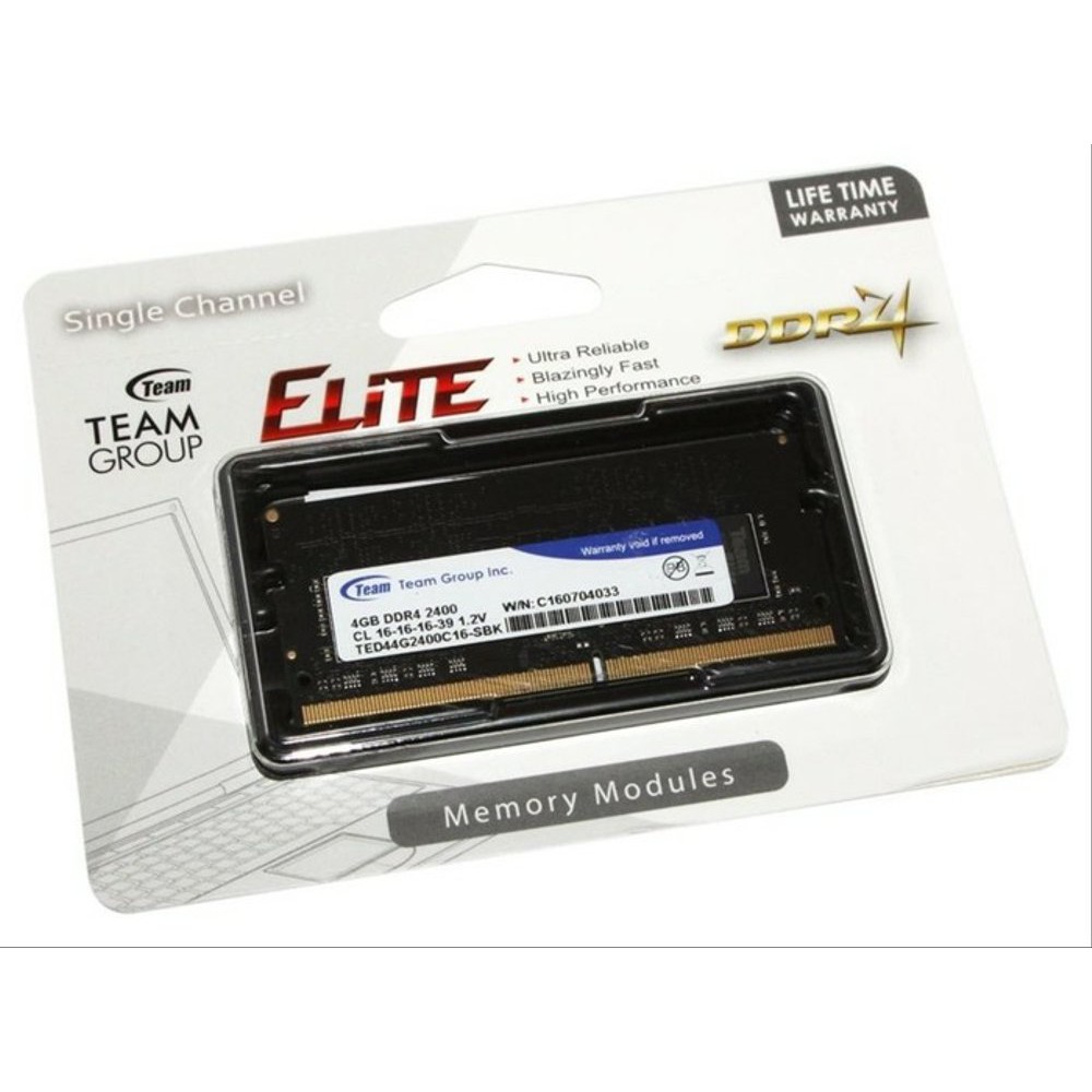 RAM TEAM Elite DDR4 4GB 2400