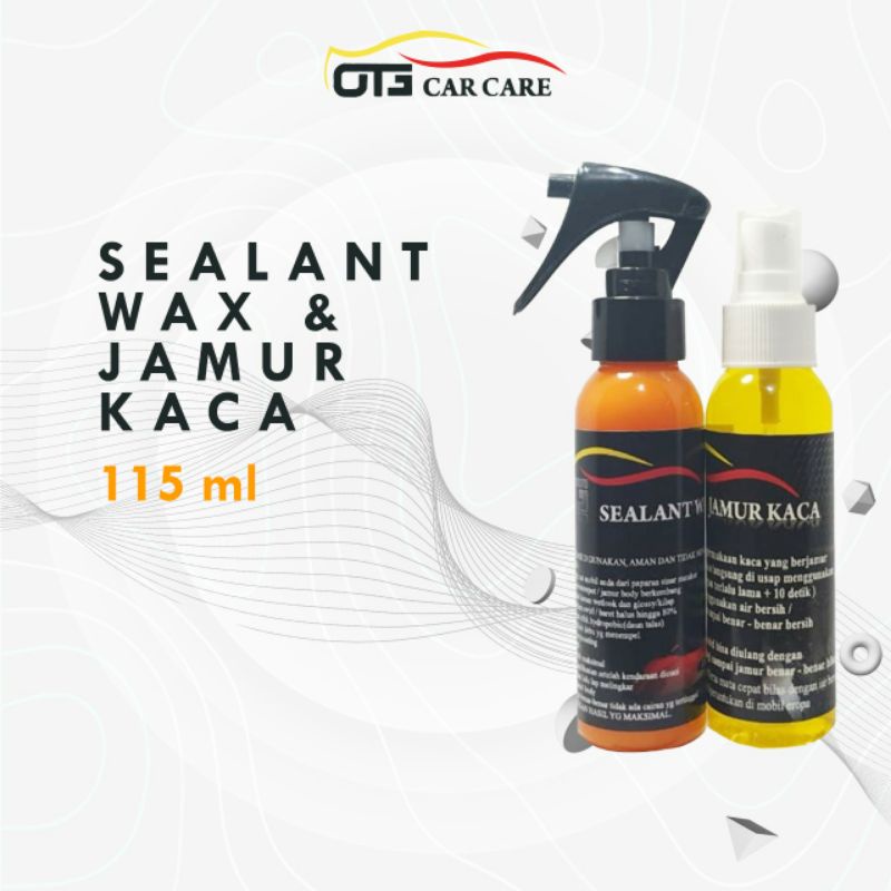 [Paket hemat] 115ml Sealant guard / sealant wax / wax mobil / jamur kaca / waterspot remover