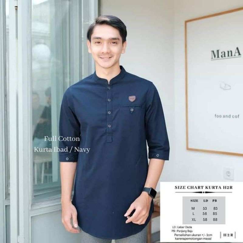 ARRAYAN Baju Koko Kurta 3/4