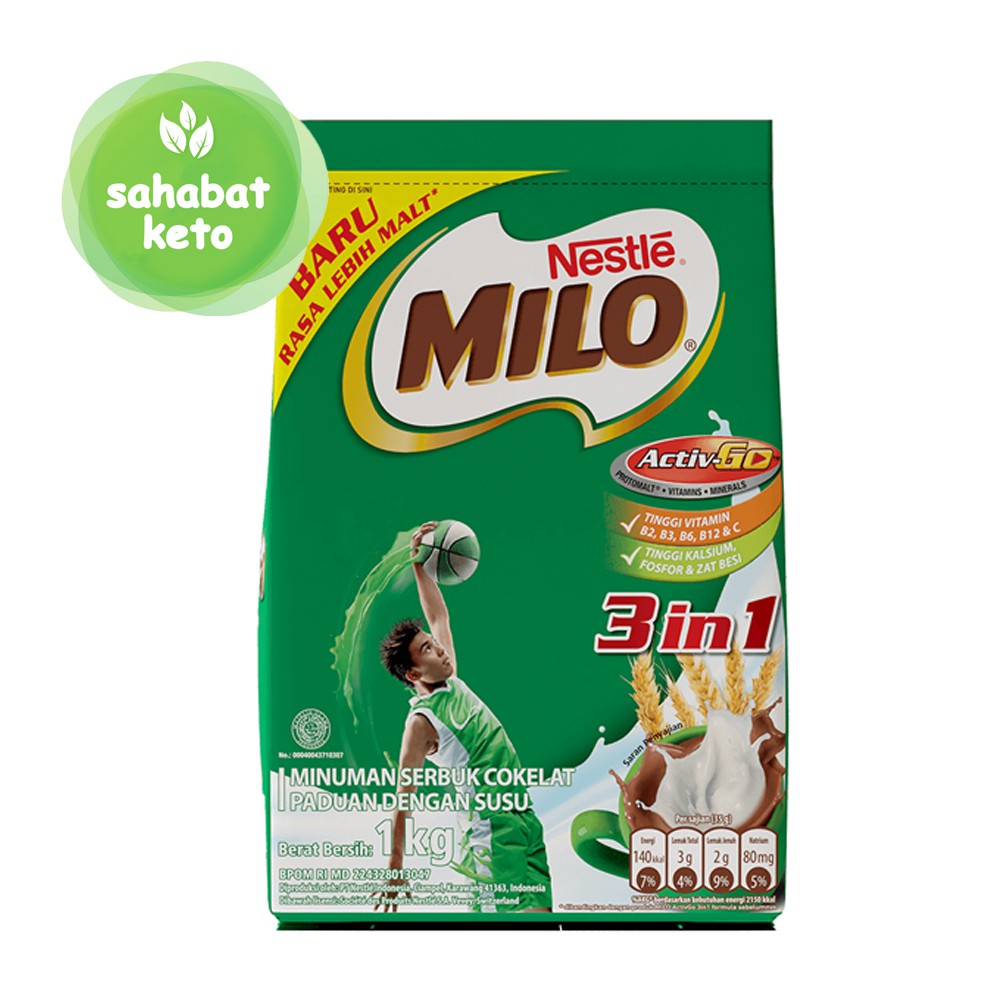 

Milo 3in1 990gr