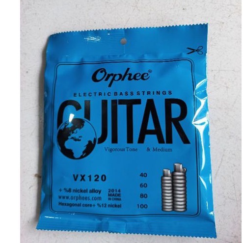 SENAR BASS ELEKTRIK ORPHEE VX 120