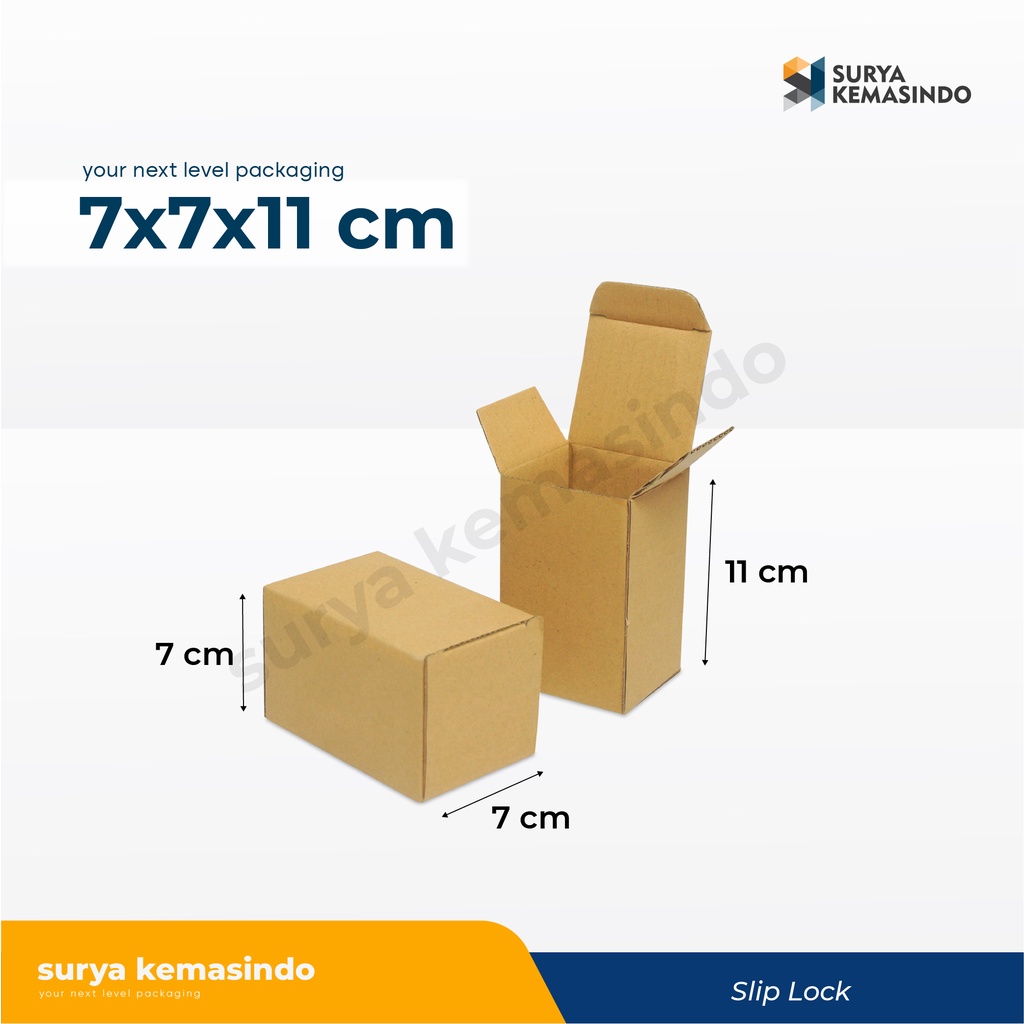 

Box 7X7X11 (sparepart) Kardus/boxpayung/boxtumbler/Kardusmini/Karduskecil/Boxkecil/Karton/Kartonmini/Kemasan/Hampers/Gift/sliplock/Tinggi11
