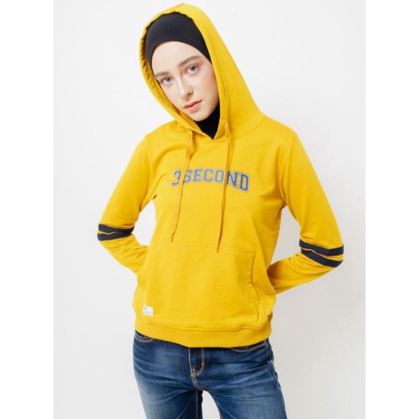 swetter hoodie wanita 3second