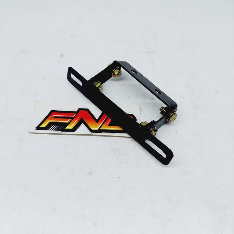 BRACKET PLAT NOMOR ADJUSTABLE YAMAHA FAZZIO BRACKET PANGKON PLAT NOMOR YAMAHA FAZZIO BISA DI SETTING