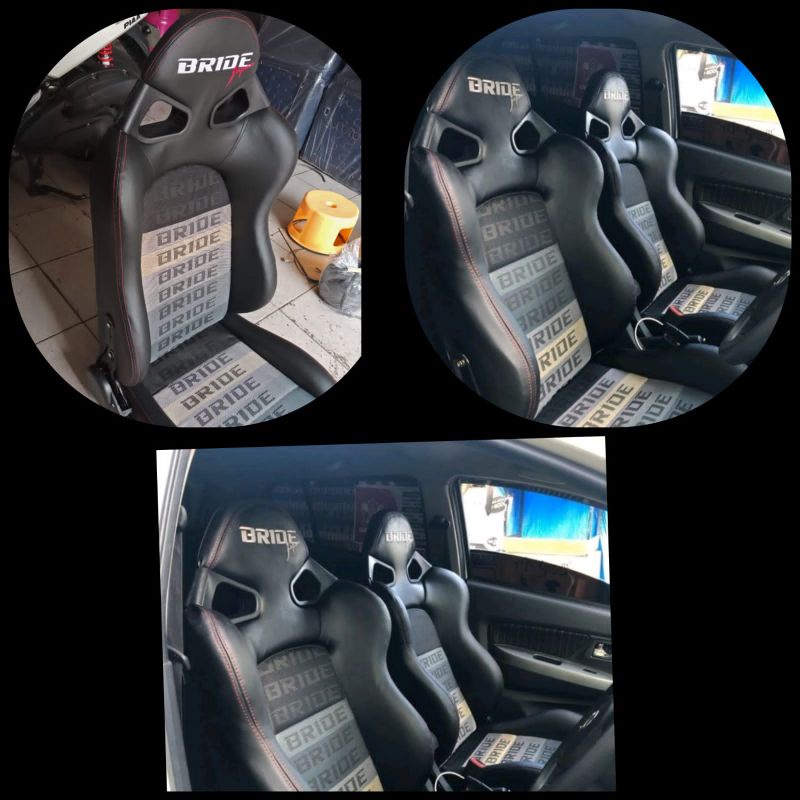 jok racing langsung pasang ke mobil jazz