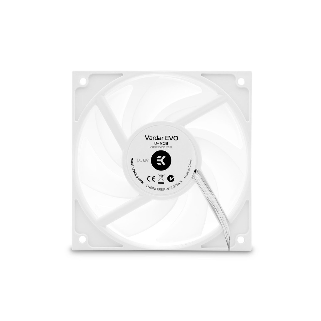 EKWB EK Vardar EVO 120ER D-RGB (500-2200RPM) - White