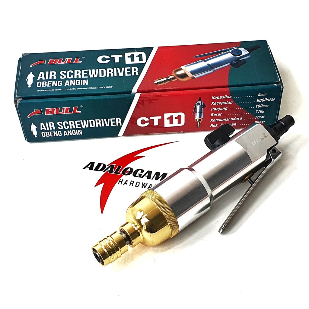 BULL Obeng Angin - Air Screwdriver CT 11 Reversible Bolak Balik