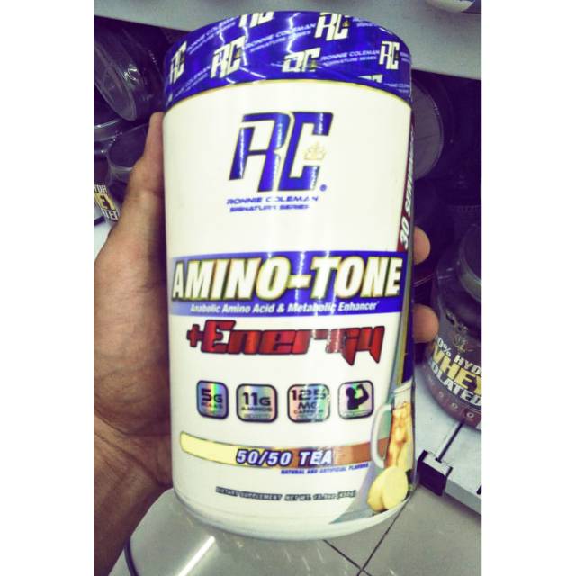 AMINO TONE ENERGY RONNIE COLEMAN BCAA PLUS ENERGY POWER