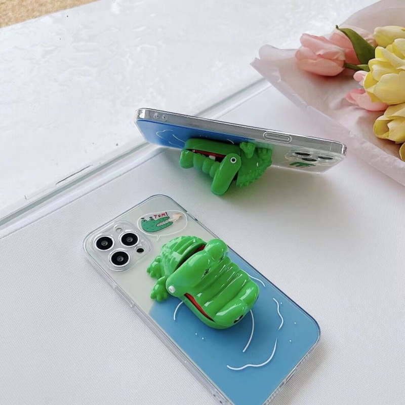 Yh case Crocodile Dentist Handphone Motif Kulit Buaya Untuk iphone 13 12 11 Pro Max XS XR 8plus 12pro