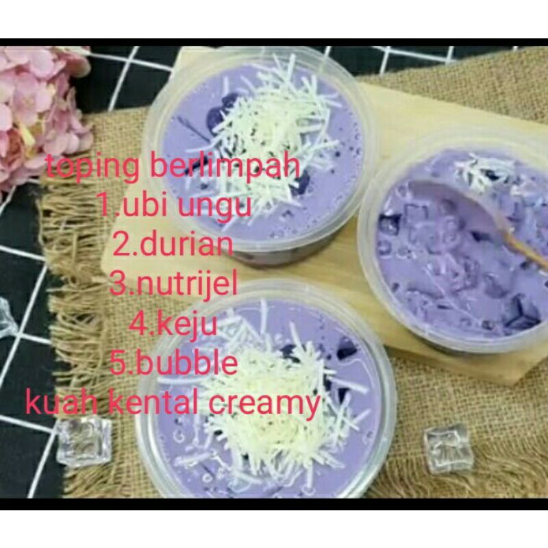 

DessertBukoUbiUnguDurianCreamCheese 500ML