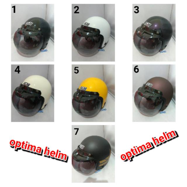 Helm Bogo Dewasa Original Retro Merk Igloo Terbaik Shopee Indonesia
