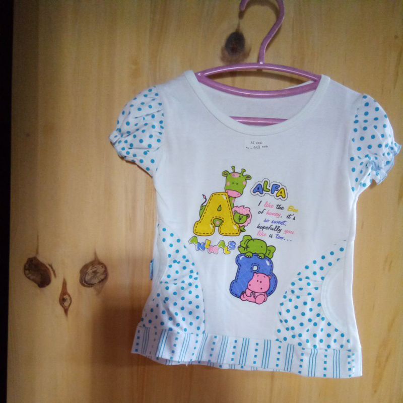 ATASAN ANAK PEREMPUAN DAN KAOS ANAK LAKI2 EX PAJANGAN TOKO