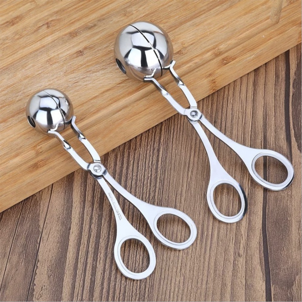 HOVELSHOP Cetakan Bakso Model Gunting Serbaguna Meatball Scoop Stainless