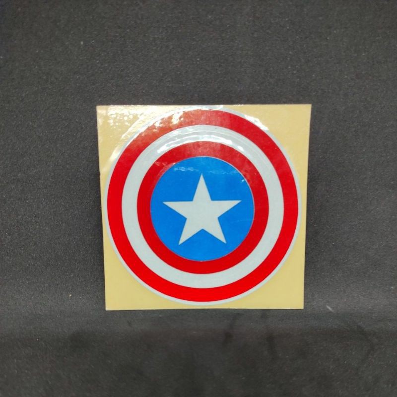 stiker cutting captain america (A31)