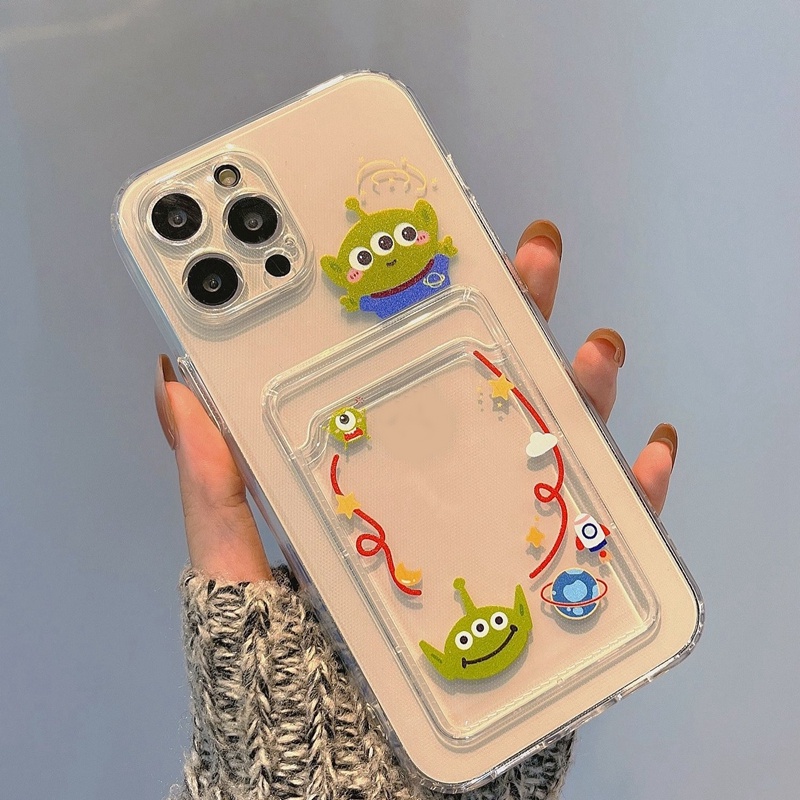 Soft Case Dengan Holder Kartu Motif Kartun Untuk Samsung A03 A13 A32 A22 A10S A12 A03 Core M22 M32 A03S A51 A71 A02 A20 S22 A50 A50S A30S A72S A5S