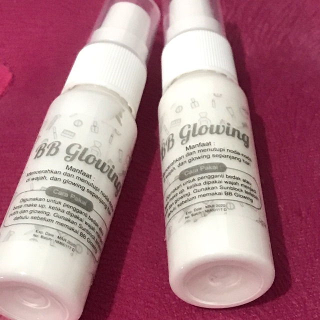 BB GLOWING/ pengganti bedak yg bisa membuat wajah glowing
