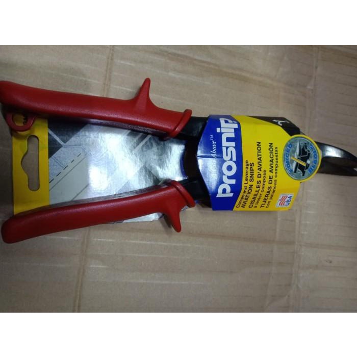 

Aviation snips / Pemotong besi pelat Baja 10" Merk Prosnip 101 USA
