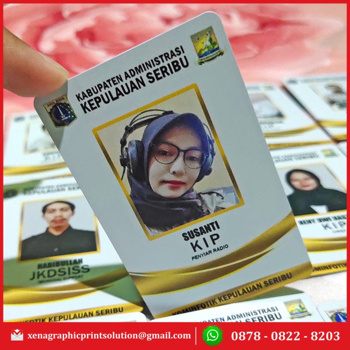 

Id Card - Cetak Id Card Name Tag Premium Tinta Uv Bisa Satuan 2 Sisi