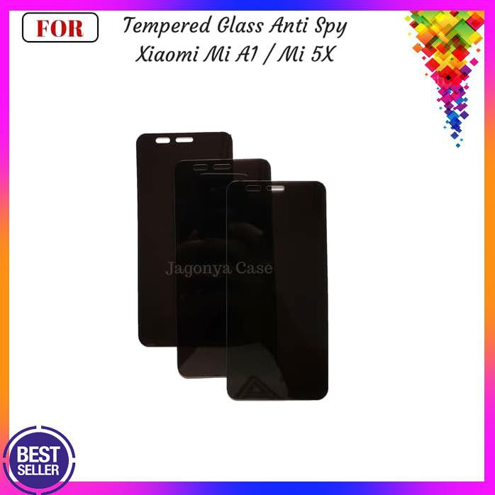 XIAOMI MI A1 / MI 5X TEMPERED GLASS SPY TEMPERED GLASS PRIVACY