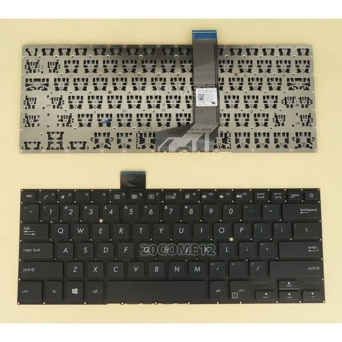 Keyboard Asus Vivobook 14 A405 X405U X405UA X405UQ X405UR S4000U Black