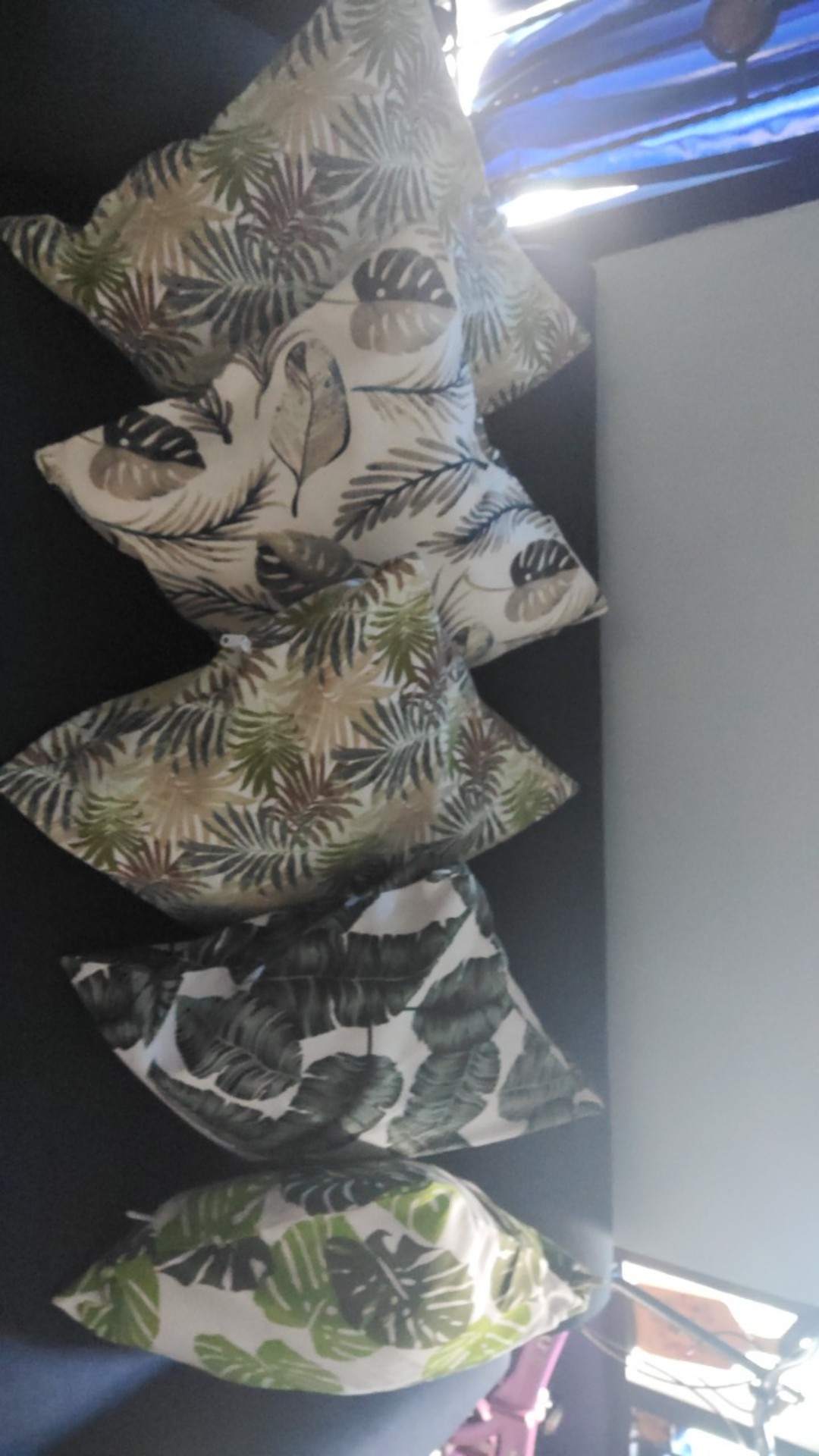 Sarung Bantal Sofa 40x40cm Kanvas Premium Tebal Sarung Bantal Kursi Sofa 45x45 Motif Elegan Murah