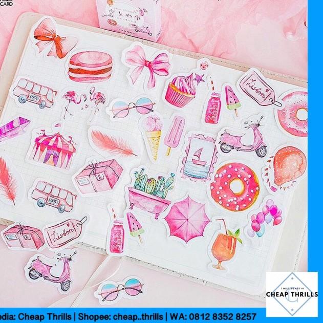 

✼ Sticker Tumblr Hiasan Diary Scrapbook Jurnal Phone (45) pas u.freebies - Summer ◌
