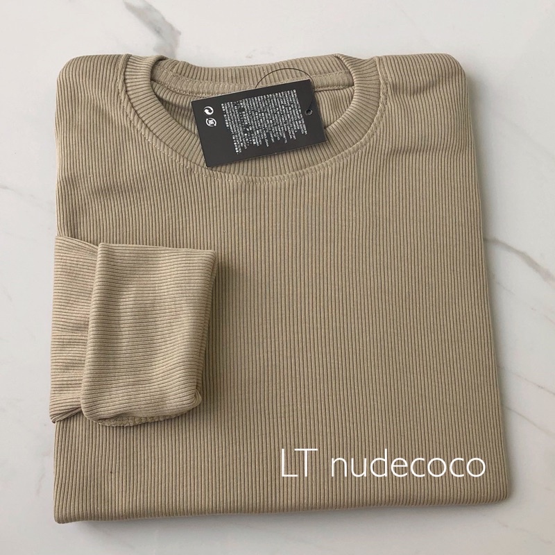 knit lengan panjang KALLYOUTFIT-LT NUDE COCO