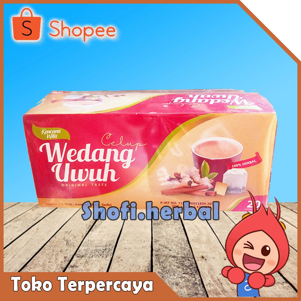 

Teh Celup Wedang Uwuh Kencana Wilis isi 20pcs