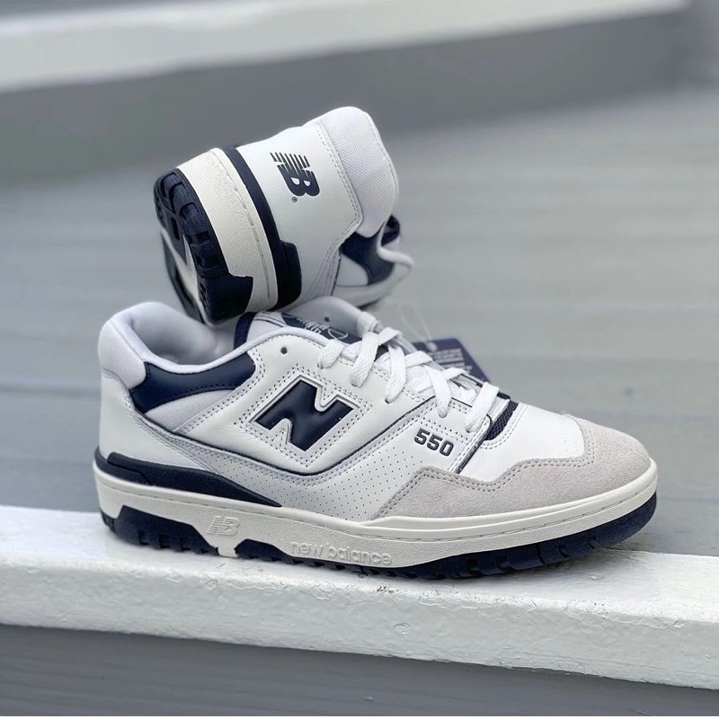 NEW BALANCE 550 WHITE NAVY