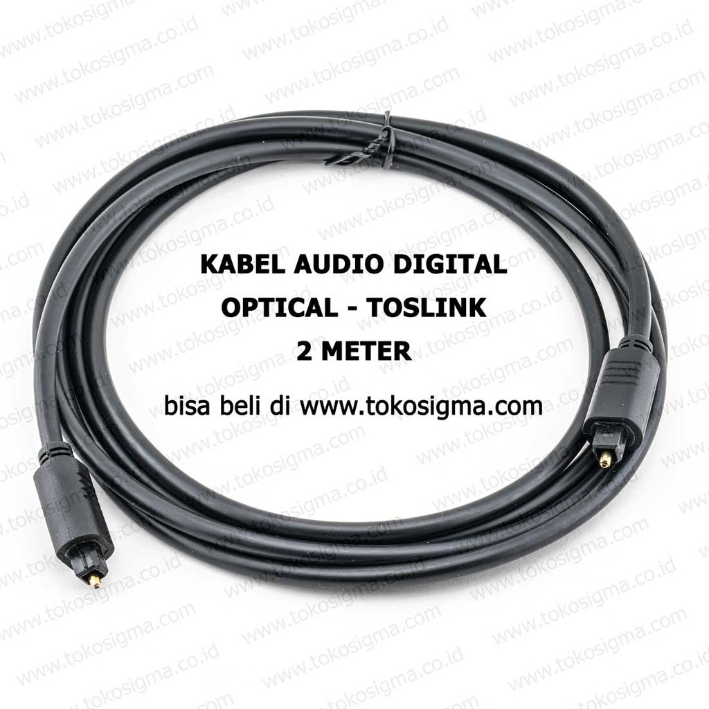 KABEL Audio Digital  2 meter Optical TOSLink S/PDIF