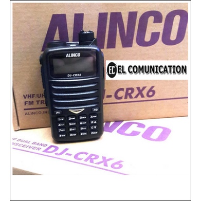 ALINCO DJ-CRX6 HT ALINCO DJ-CRX6 DUALBAND - ALINCO CRX 6 DUALBAND UHF 350 Mhz