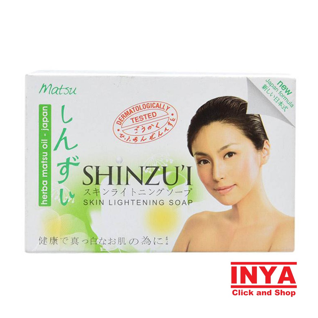 SHINZUI MATSU SKIN LIGHTENING SOAP BAR 85gr - Sabun Batang