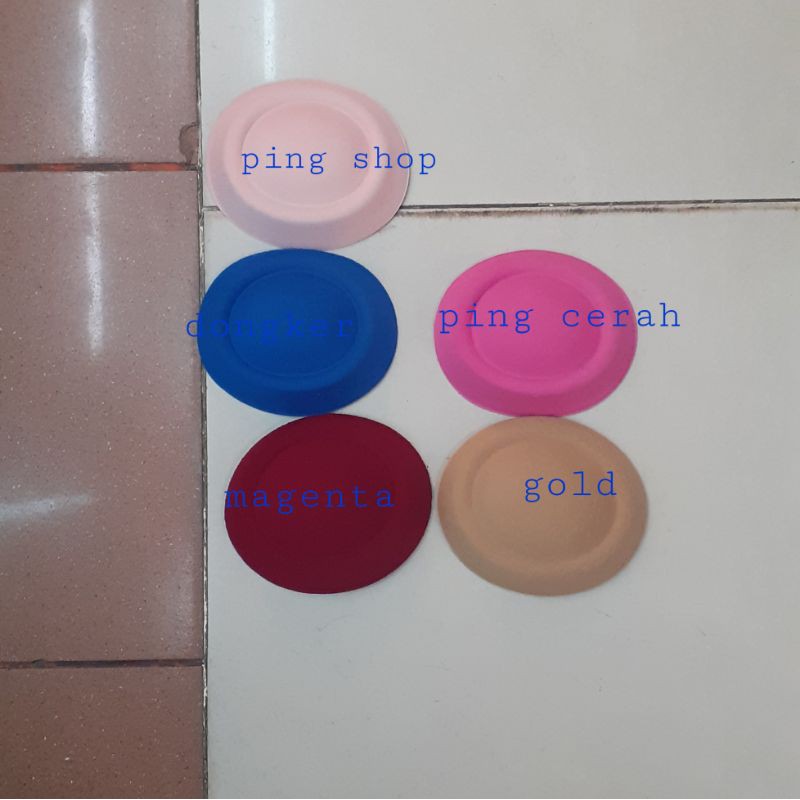 Topi Fascinator Polos (K)-Topi Polos Bahan Dasar