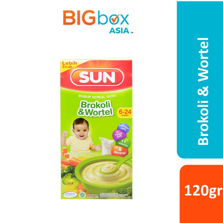 SUN Bc Susu Brokoli Wortel - 120g