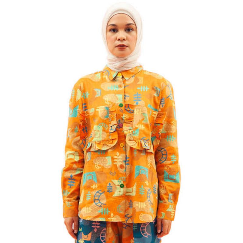 ZM Zaskia Mecca x Tantri Namirah Jwi Kemeja Jelita Indonesia